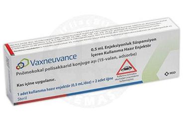 VAXNEUVANCE 0,5 ML ENJEKSIYONLUK SUSPANSIYON ICEREN KULLANIMA HAZIR ENJEKTOR (1 ADET, 2 ��NEL�)